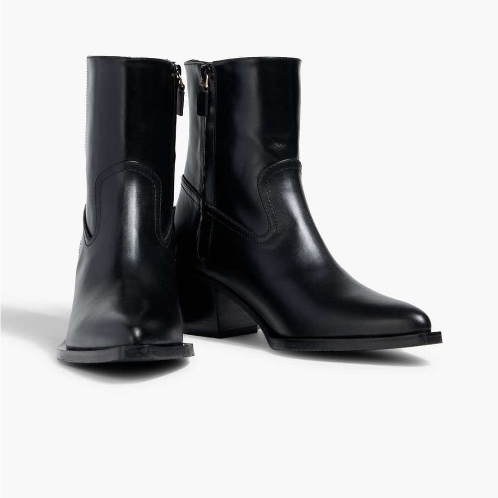STUART WEITZMAN
Tate Leather Ankle Boots Women Size 6.5 NIB